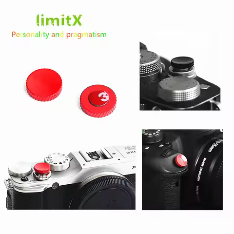 2x Camera Shutter Release Button Sticker for Sony ZV1 ZV1F A7 A7S A7R II A7CR A6700 A6600 A6400 A610