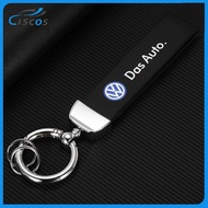 Ciscos Car Leather Key Chain Key Holder Car Accessories For Volkswagen Golf MK7 Scirocco Touran Golf MK6 Jetta Polo Sharan Beetle Golf MK5