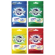【Wrigley's Eclipse Chewy Mints 45g】A Powerful Fresh Breath Mints Peppermint / Spearmint / lemon / St