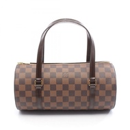 路易威登 Papillon 26 手提包 N51304 Damier Ebene 帆布皮革 二手 LV