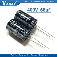 5PCS Higt quality 400V68UF 16*25mm 68UF 400V 16*25 Electrolytic capacitor
