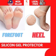 Silicon Gel Heel Cushion Protector Forefoot protector Bio Protector Anti Crack Heel