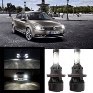 FOR VW Passat (3G2,CB2) 2014-2023 (Head Lamp) X7 4SIDE LED MU PIAR 2PC Lamp 6000k White Light Headlight