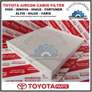 Toyota Aircon Cabin Filter - Vios Innova Fortuner Hiace Altis Yaris Hilux