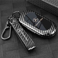 Suitable for 2025 Mercedes-Benz E300L Key Cover GLC300L C260L C200 e350el Car Case Buckle