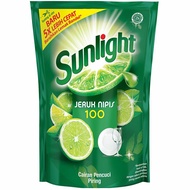 Sunlight Cairan Pencuci Piring Jeruk Nipis 650 mL - sunlight jeruk nipis 650ml...