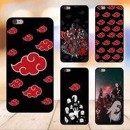 Case For iPhone 6s Plus, 6 Plus With Black Border Akatsuki Naruto