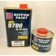 Nippon Paint 9700 2K High Solid Clear -1 set