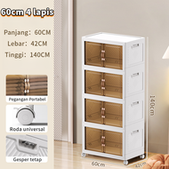 Storage Cabinet/Serbaguna storage box/kotak penyimpanan/box organizer/Lemari Pakaian Plastik