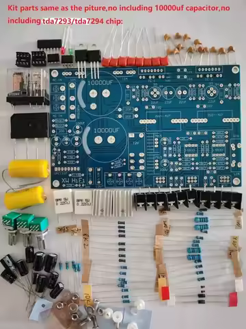 KIT TDA7293 / TDA7294 +NE5532 With Horn Protect 2 Channel 85W+85W AC20-26V Power Amplifier Board PCB