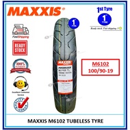 MAXXIS MOTORCYCLE TYRE PROMAXX M6102 100/90-19 TUBELESS (YEAR 2021)