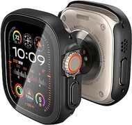 Spigen Compatible for Apple Watch Ultra 2/ Ultra Case Thin Fit 360 - Black