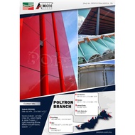 (DISPLAY ONLY) Aluminium Composite Panel ACP Outdoor Edition | Wall Cladding | Awning | Signboard Pa
