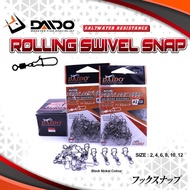 Daido swivel fastlock snap/rolling swivel