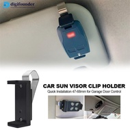 DFR  Car Sun Visor Clip Holder Gate Remote Car Keychain Barrier Opener Quick Installation 45-67mm fo