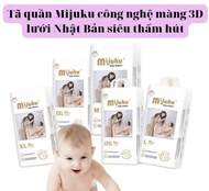 Tã dán/quần mijuku bịch 50 miếng size M L XL XXL XXXL 4XL