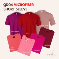 QD04 Unisex Round Neck 100% Microfiber Quick Dry Jersey Sportwear Red OREN SPORT