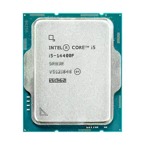 14400F i5 Intel New 14400F Core CPU processor LGA 1700 , but without cooler