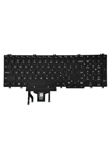 Replacement Keyboard with Backlit Pointer for Dell Latitude 5500 5501 5510 5511 /Precision 3540 3541