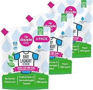 DAPPLE Baby Laundry Detergent, Fragrance-Free, Sulfate-Free, Hypoallergenic, 1 Measuring Cap Include