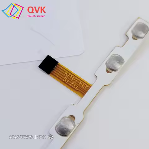KT107 KEY SJ ZSL 6PIN 49MM Tablet spare parts Switch on off Power Volume button Cable Flex