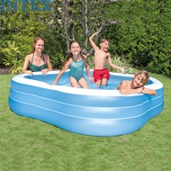 สระว่ายน้ำเด็ก INTEX57495ดอกเหมยสำหรับเล่นพูลฐานแทรมโพลีนสระบอลสำหรับเด็กอ่างอาบน้ำ