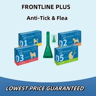 Pet FIPRONIL Spot Flea & Tick Treatment for Dogs Repellent Anti-Flea Anti-Itching