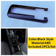 CJ7F Abs คาร์บอนไฟเบอร์คอนโซลกลางเกียร์ Shifter แผงตกแต่งฝาครอบ Trim Fit สำหรับ Toyota C-hr Chr 2024
