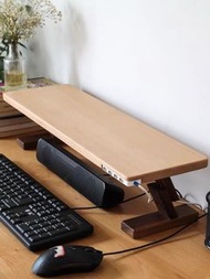 帶USB升降電腦電視增高架#雙屏電腦大顯示器墊#手提電腦增高架#電視機增高架#電視機收納櫃#桌上置物收納架加長寬厚#文件收納櫃#化妝品收納架#辦公室收納架#家具收納架