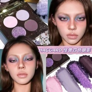 🔥 2026 new 🔥 Eyeshadow HOTSELLING Smoke Color Retro Skin can bear Purple eye palette Portable Matte 