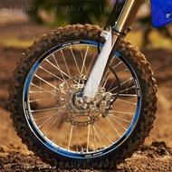 For YAMAHA YZ 125 125X 250 250X 250F 250FX 450F 450FX Reflective Motorcycle Accessories Wheel Sticke
