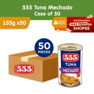 555 Tuna Mechado 155g (Case of 50pcs) - Healthy, High Protein, Vit A, No Preservatives