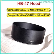WU HB-47 Camera Lens Hood HB47 for AF-S 50mm f 1 4G AF-S 50mm f 1 8G