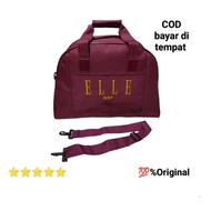 MERAH ELLE PARIS maroon clothing bag / Women's clothing bag Travel bag tote bag