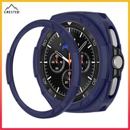 Ốp cứng cho Samsung Galaxy Watch 8 Classic 46mm Phụ kiện đồng hồ thông minh Vòng bảo vệ hình tròn rỗ