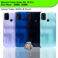 Backdoor Casing Infinix Hot 10 Play X688B X688C