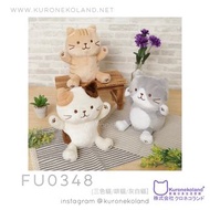貓 毛公仔 fuku fuku nyanko 香港 hapins 日本 代購 正版 貓雜貨 貓精品 生日禮物 錄音公仔