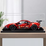 Acrylic Display Box For Lego 42125 Ferrari 488 GTE “AF Corse #51” Figurine Case Storage Box