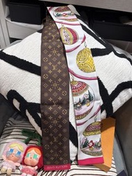 Lv Twilly scarf  100%Authentic, 100%New💎尖沙咀中港城門市❤️