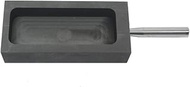 OTOOLWORLD Gold Silver Graphite Ingot Mold Mould Crucible for Melting Casting Refining with Metal Ba