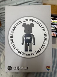 bearbrick loopwheeler 400 % + 100% 全新