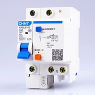 CHINT RCBO NXBLE-63 1P+N 30mA 6KA C6A 10A 16A 20A 25A 32A 40A 50A 63A Residual current Circuit break