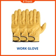 Protection Work Glove Leather Work Glove Hands Mechanics Safety Glove Leather Working Glove