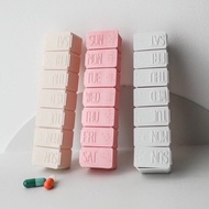 Medicine Box 7-Day Pill Cutter