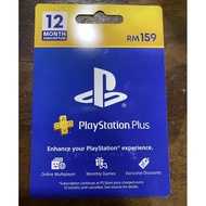 PSPLUS PS+ Playstation Plus Membership 12 Months - PS PLAYSTATION NETWORK PSN