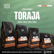 Toraja Arabica Coffee Sulawesi Arabica Coffee Roast Bean Espresso Manual Brew Coffee Powder Sakha Co
