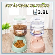 3.8L Pet Water Dispenser Feeder Large Capacity Water Dispenser Automatic Water Dispenser Anti Knock