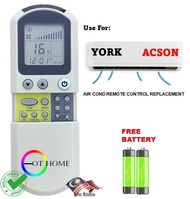 YORK Acson MCQUAY G4A YORK2-A Aircond Remote control