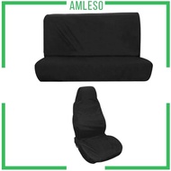 [Amleso] Car Seat Cover Van Seat Cover Universal Car Seat Protector for Workout Outdoor Sport