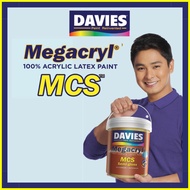 ❁ ▬ ∏ Davies Megacryl 100% Acrylic Latex Paint Water Based 1L